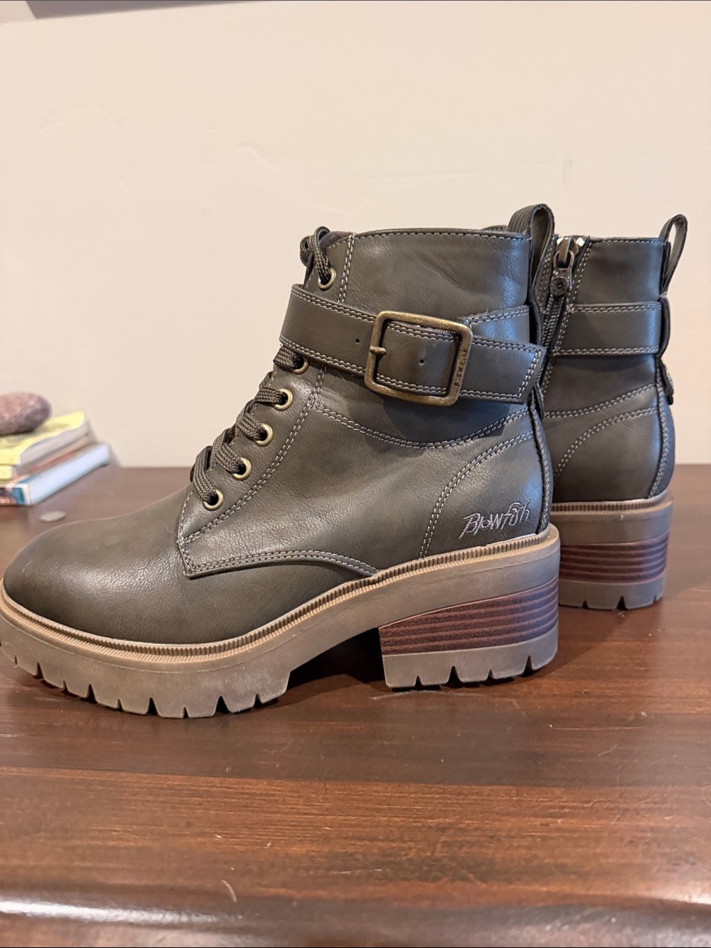 Blowfish combat boots
